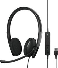 Produktbild: EPOS On Ear Headset kabelgebunden Stereo Schwarz Noise Cancelling Lautstärkeregelung, Mikrofon-Stummschaltung Telefon
