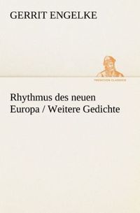 Produktbild: Rhythmus des neuen Europa / Weitere Gedichte