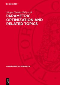 Produktbild: Parametric Optimization and Related Topics