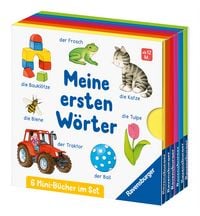 Produktbild: Meine ersten W&ouml;rter: 6 Mini-B&uuml;cher im Set