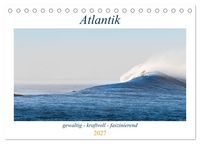 Produktbild: Atlantik - gewaltig, kraftvoll, faszinierend (Tischkalender 2027 DIN A5 quer), CALVENDO Monatskalender