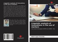 Produktbild: Linguistic analysis of innovations in the use of markers