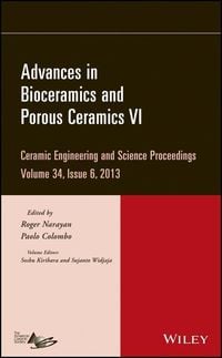 Produktbild: Advances in Bioceramics and Porous Ceramics VI, Volume 34, Issue 6