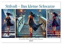 Produktbild: Stilvoll - Das kleine Schwarze (Wandkalender 2026 DIN A2 quer), CALVENDO Monatskalender