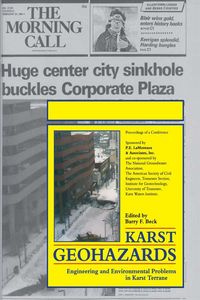 Produktbild: Karst Geohazards