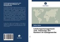 Produktbild: Leistungsmanagement und -messung: Ein Kontext im Gastgewerbe
