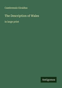 Produktbild: The Description of Wales