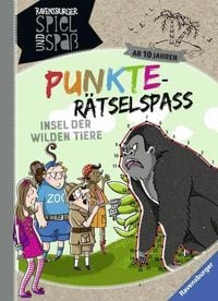 Produktbild: Punkte-R&auml;tselspa&szlig;: Insel der wilden Tiere