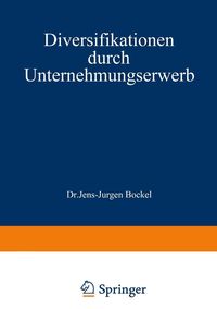 Produktbild: Diversifikationen durch Unternehmungserwerb