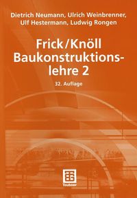 Produktbild: Frick/Kn&ouml;ll Baukonstruktionslehre 2