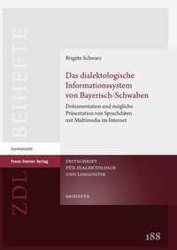 Produktbild: Das dialektologische Informationssystem von Bayerisch-Schwaben