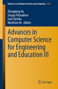 Produktbild: Advances in Computer Science for Engineering and Education III