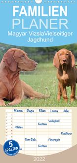 Produktbild: Magyar Vizsla - Vielseitiger Jagdhund - Familienplaner hoch (Wandkalender 2022 , 21 cm x 45 cm, hoch)