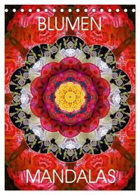 Produktbild: BLUMEN MANDALAS (Tischkalender 2027 DIN A5 hoch), CALVENDO Monatskalender