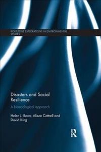 Produktbild: Boon, H: Disasters and Social Resilience