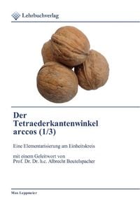 Produktbild: Der Tetraederkantenwinkel arccos (1/3)