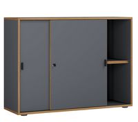 Produktbild: B&uuml;roschrank Aktenschrank Schiebet&uuml;ren Salia 2fach