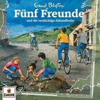 Bild vom Artikel Fünf Freunde 146: Fünf Freunde und die verdächtige Fahrradbotin vom Autor Enid Blyton