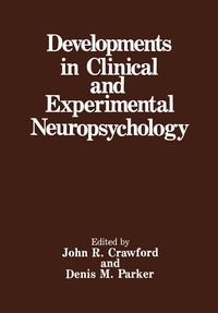 Produktbild: Developments in Clinical and Experimental Neuropsychology