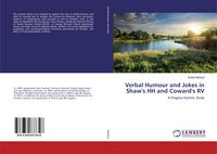 Produktbild: Verbal Humour and Jokes in Shaw's HH and Coward's RV