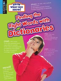 Produktbild: Finding the Right Words with Dictionaries