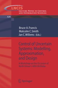 Produktbild: Control of Uncertain Systems: Modelling, Approximation, and Design