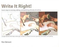 Produktbild: Benson, R:  Write It Right!