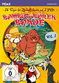 Produktbild: Bambus-Bären-Bande, Vol. 2 / Weitere 26 Folgen der beliebten Zeichentrickserie (Pidax Animation) [2 DVDs]