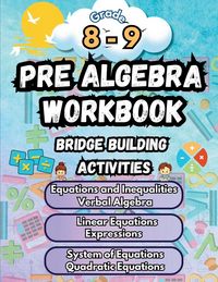 Produktbild: Summer Math Pre Algebra Workbook Grade 8-9 Bridge Building Activities