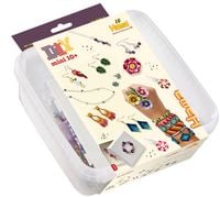Produktbild: Hama 5404 - DIY B&uuml;gelperlen Mini 10+, Schmuck/Accessoires (30 Designs), Box, ca. 10.500 St&uuml;ck