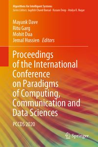 Produktbild: Proceedings of the International Conference on Paradigms of Computing, Communication and Data Sciences