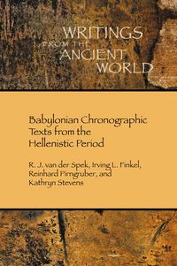 Produktbild: Babylonian Chronographic Texts from the Hellenistic Period