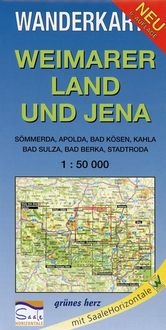 Bild vom Artikel Weimarer Land und Jena 1 : 50 000 Wanderkarte vom Autor 