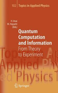 Produktbild: Quantum Computation and Information
