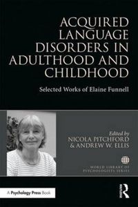 Produktbild: Acquired Language Disorders in Adulthood and Childhood