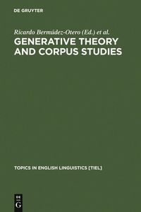Produktbild: Generative Theory and Corpus Studies