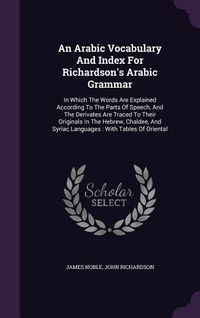 Produktbild: An Arabic Vocabulary And Index For Richardson's Arabic Grammar
