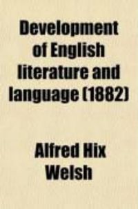 Produktbild: Development of English Literature and Language (Volume 1)