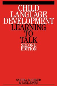 Produktbild: Bochner, S: Child Language Development