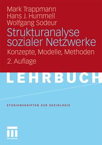 Produktbild: Strukturanalyse sozialer Netzwerke