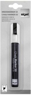 Produktbild: Sigel BA181 Kreidemarker Wei&szlig; 1 mm, 5mm N/A