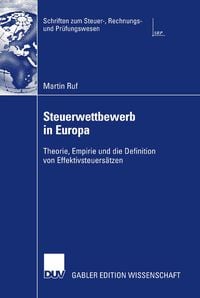 Produktbild: Steuerwettbewerb in Europa