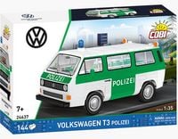 Produktbild: COBI 24637 - VW Volkswagen T3 Polizei, Bausatz 1:35, 144 Klemmbaustein