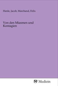 Produktbild: Von den Miasmen und Kontagien