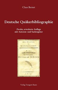 Produktbild: Deutsche Qu&auml;kerbibliographie