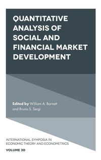 Produktbild: Quantitative Analysis of Social and Financial Market Development