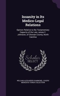 Produktbild: Insanity in Its Medico-Legal Relations