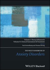 Produktbild: The Wiley Handbook of Anxiety Disorders
