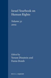 Produktbild: Israel Yearbook on Human Rights, Volume 32 (2002)
