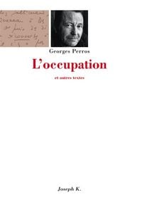 Produktbild: Occupation et autres textes